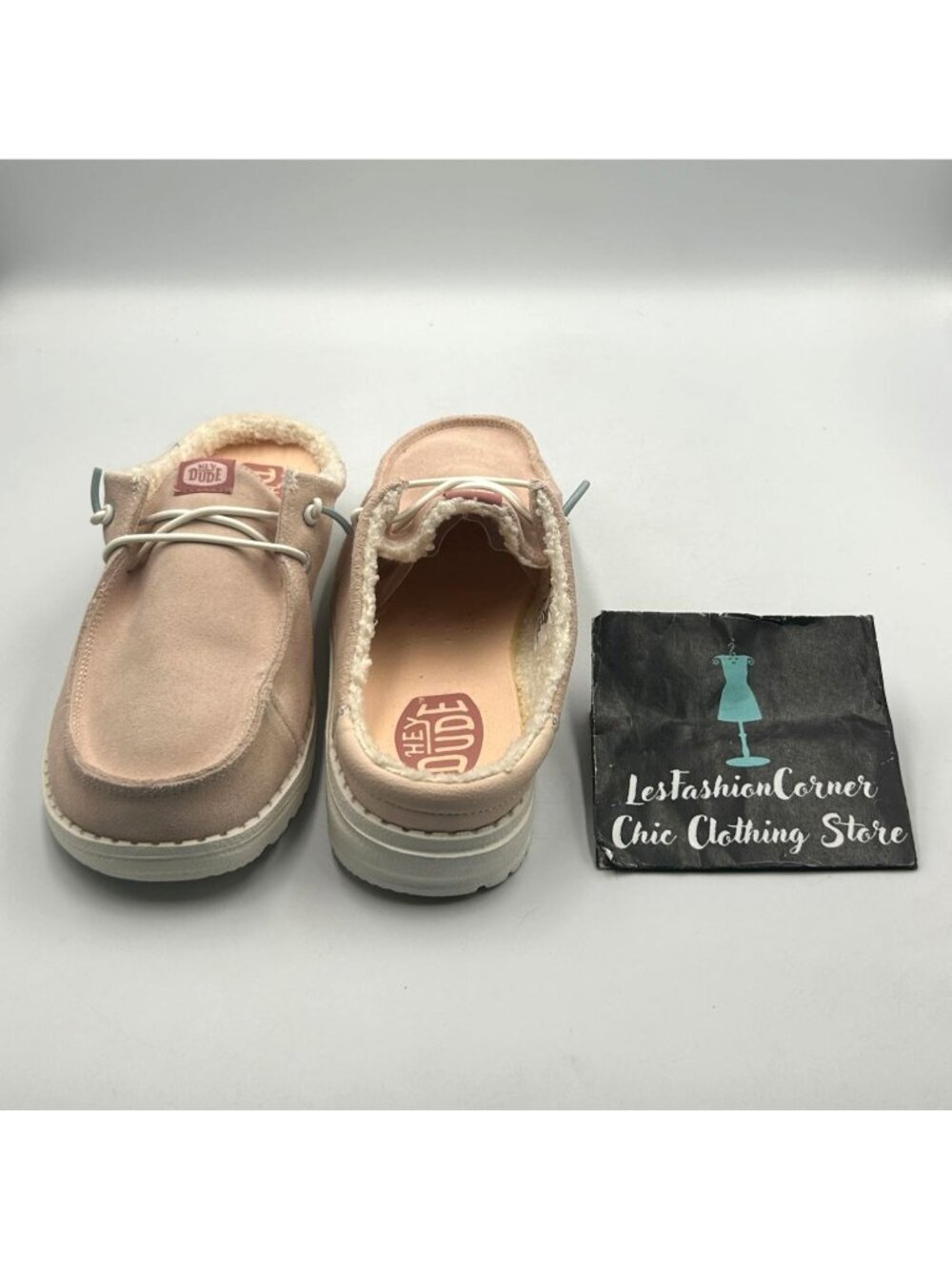 Hey Dude Women's Blush Pink Wendy Slip Warmth Slip-On Shoes Size 7 3564 - Picture 12 of 16